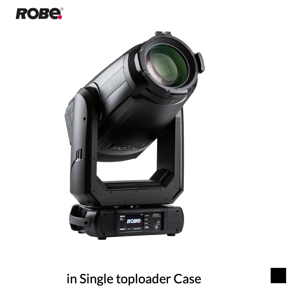 Robe Robin TX1 PosiProfile, RGBAL, 3000K in Single toploader Case, black