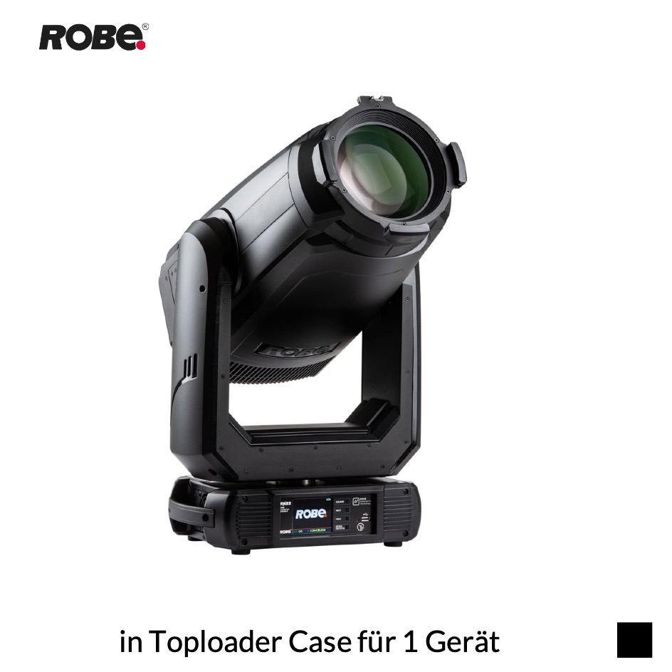 Robe Robin TX1 PosiProfile, RGBAL, 3000K in Toploader Case für 1 Gerät, schwarz