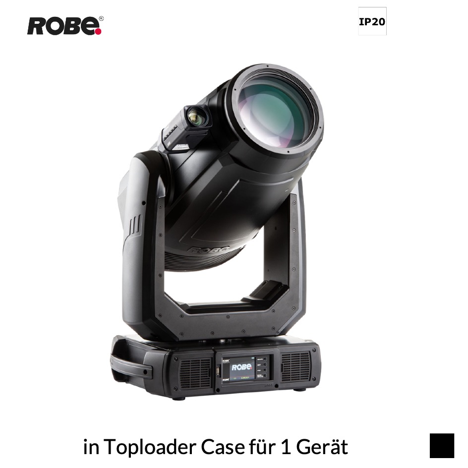 Robe Robin FORTE FS HCF CRMX™ EP in Toploader Case für 1 Gerät, schwarz