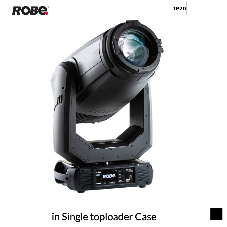 Robe T1 PROFILE™, RGBAL, 2700K-7000K in Single toploader Case, black