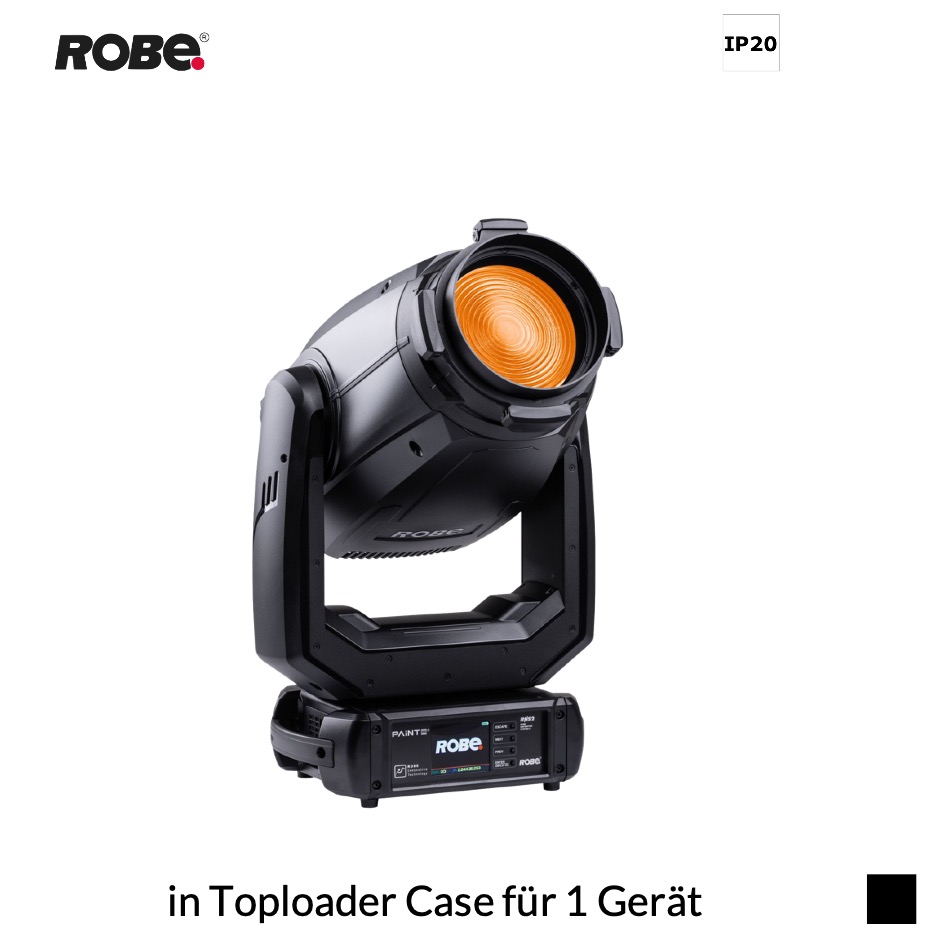 Robe Robin PAINTE FRESNEL, 6700K in Toploader Case für 1 Gerät, schwarz