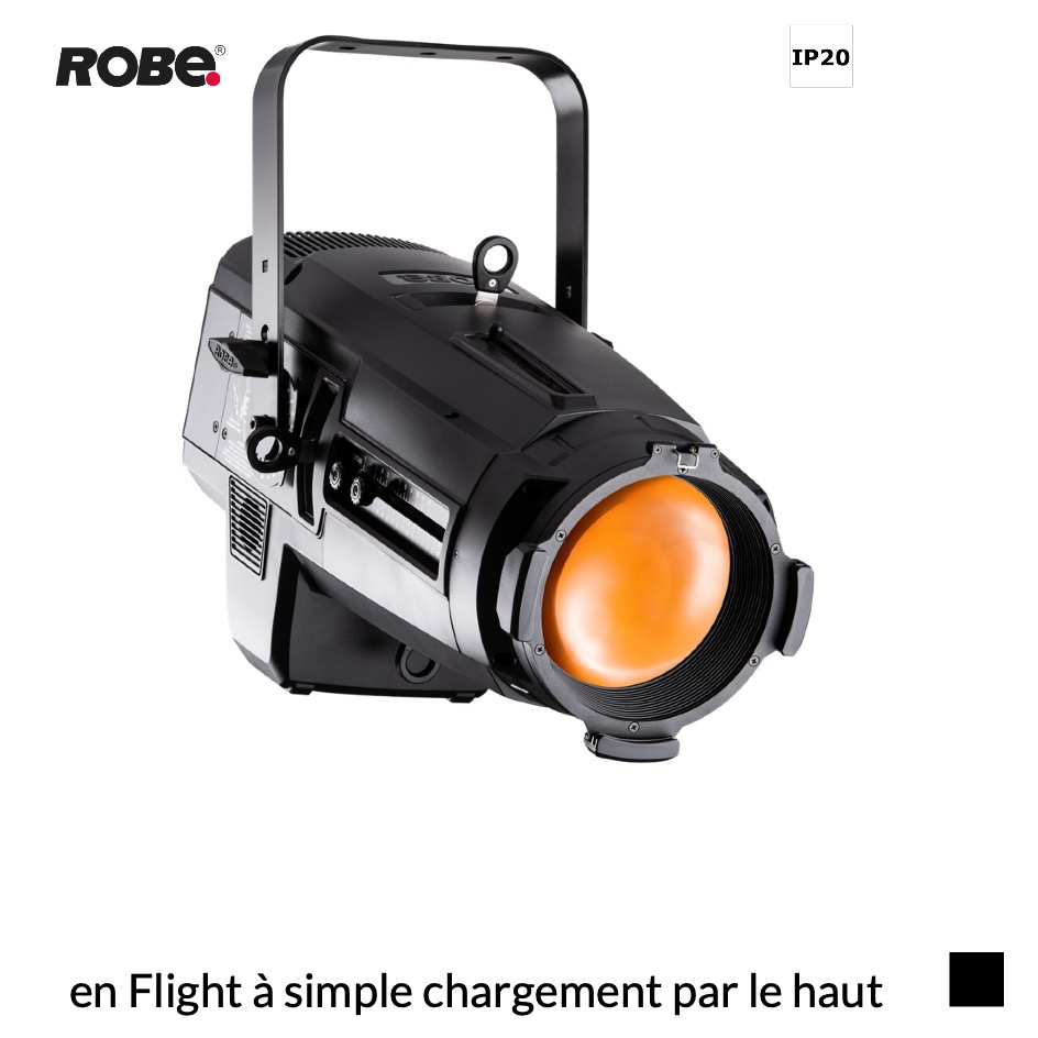 Robe Robin T11 PC, RGBAL, 2700K-8000K en Flight à simple chargement par le haut, noir