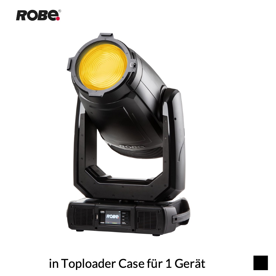 Robe Robin FORTE Fresnel CRMX™ EP in Toploader Case für 1 Gerät, schwarz