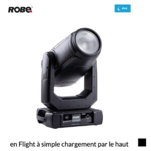 Robe Robin iESPRITE Fresnel CRMX™ EP, 6700K, 3000K-6700K en Flight à simple chargement par le haut, noir