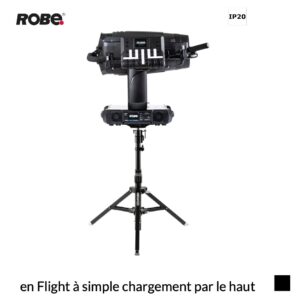 Robe Robin T1 / ESPRITE LightMaster SIDE Kit Set en Flight à simple chargement par le haut, noir