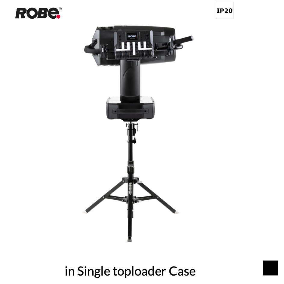 Robe Robin T2 LightMaster SIDE Kit Set in Single toploader Case, black