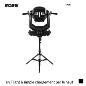 Robe Robin T1 LightMaster REAR Kit Set en Flight à simple chargement par le haut, noir