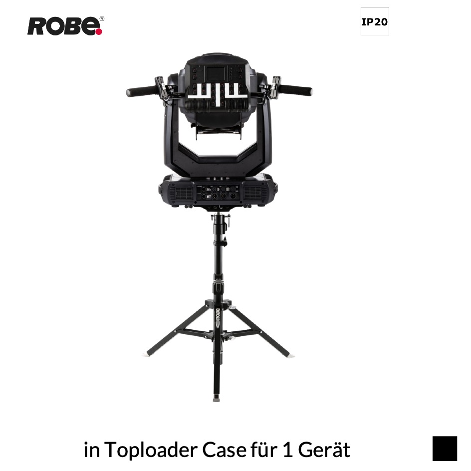 Robe Robin T1 LightMaster REAR Kit Set in Toploader Case für 1 Gerät, schwarz