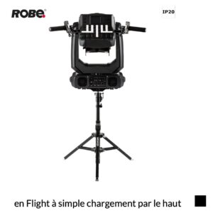 Robe Robin T2 LightMaster REAR Kit Set en Flight à simple chargement par le haut, noir