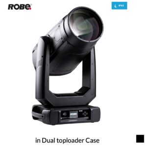 Robe Robin iFORTE LTX WB CRMX™ EP, 6700K in Dual toploader Case, black