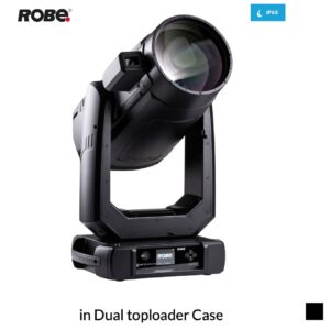 Robe Robin iFORTE LTX FS CRMX™ EP, 6700K in Dual toploader Case, black