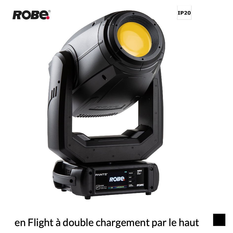 Robe Robin PAINTE CRMX™, 6700K en Flight à double chargement par le haut, noir