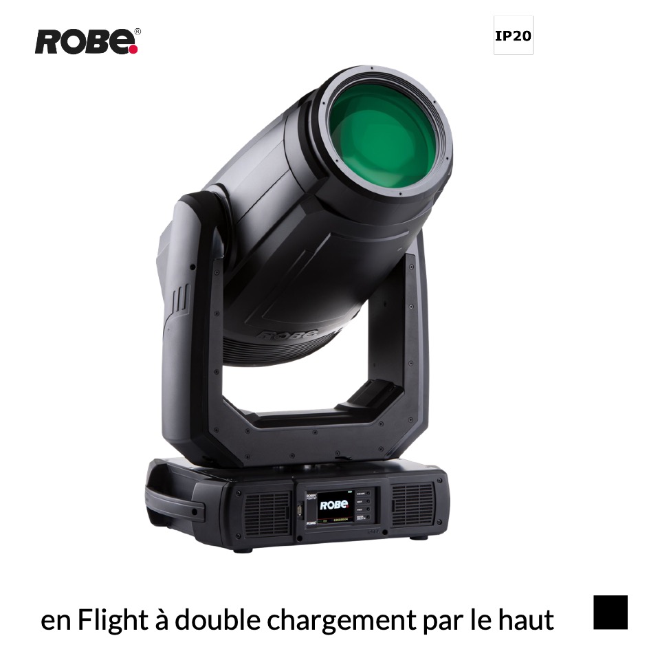 Robe Robin FORTE HCF EP en Flight à double chargement par le haut, noir