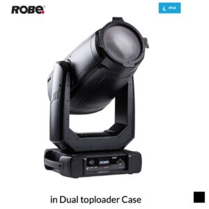 Robe Robin iFORTE Fresnel  CRMX™ EP, 6700K in Dual toploader Case, black