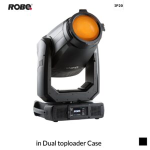 Robe Robin T2 Fresnel CRMX™ EP, RGBAL, 2700K-8000K in Dual toploader Case, black