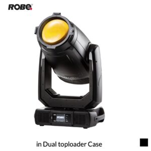 Robe Robin FORTE PC HCF EP in Dual toploader Case, black