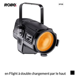 Robe Robin T15 Fresnel 48+, RGBAL, 2700K-8000K en Flight à double chargement par le haut, noir