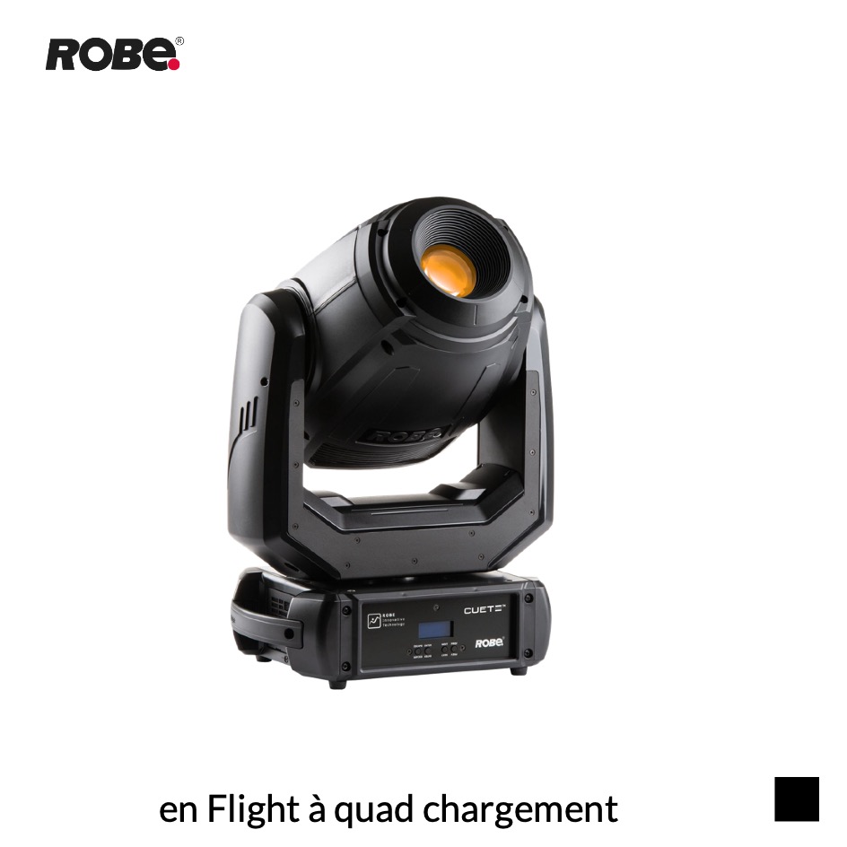 Robe Robin CUETE, 6700K en Flight à quad chargement, noir