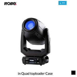 Robe Robin iPAINTE SPOT CRMX™ EP, 6700K in Quad toploader Case, black