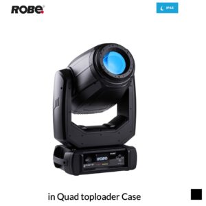 Robe Robin iPAINTE CRMX™ EP, 6700K in Quad toploader Case, black