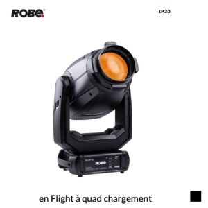 Robe Robin PAINTE FRESNEL CRMX™, 6700K en Flight à quad chargement, noir