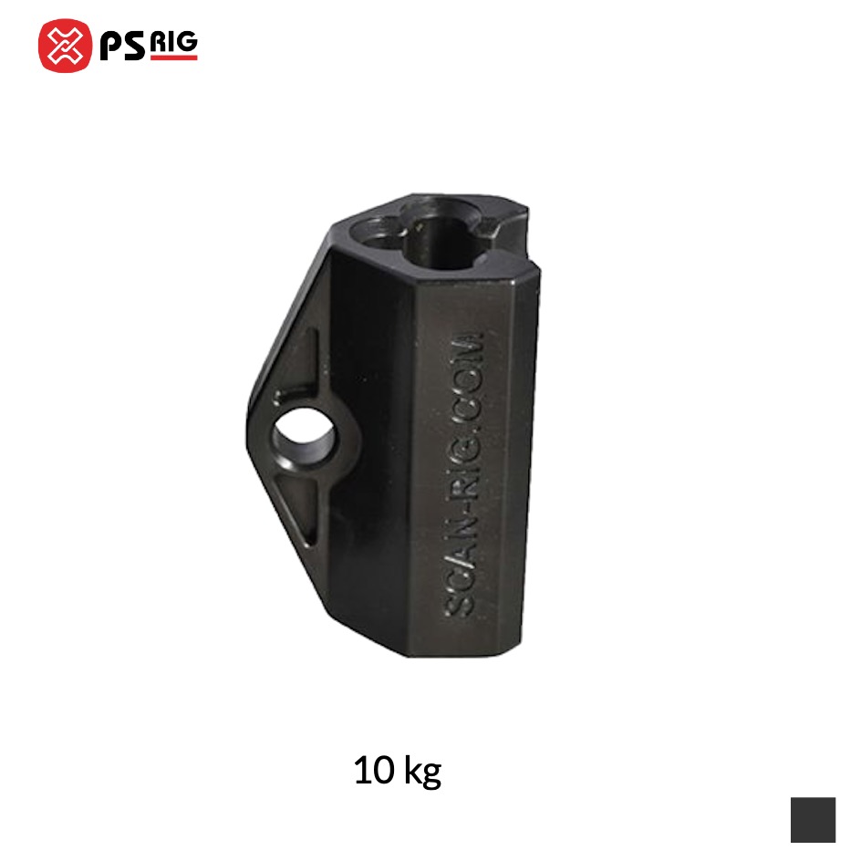 PSRig TOURSLIDER, 10kg, black Polyoxymethylene (POM)