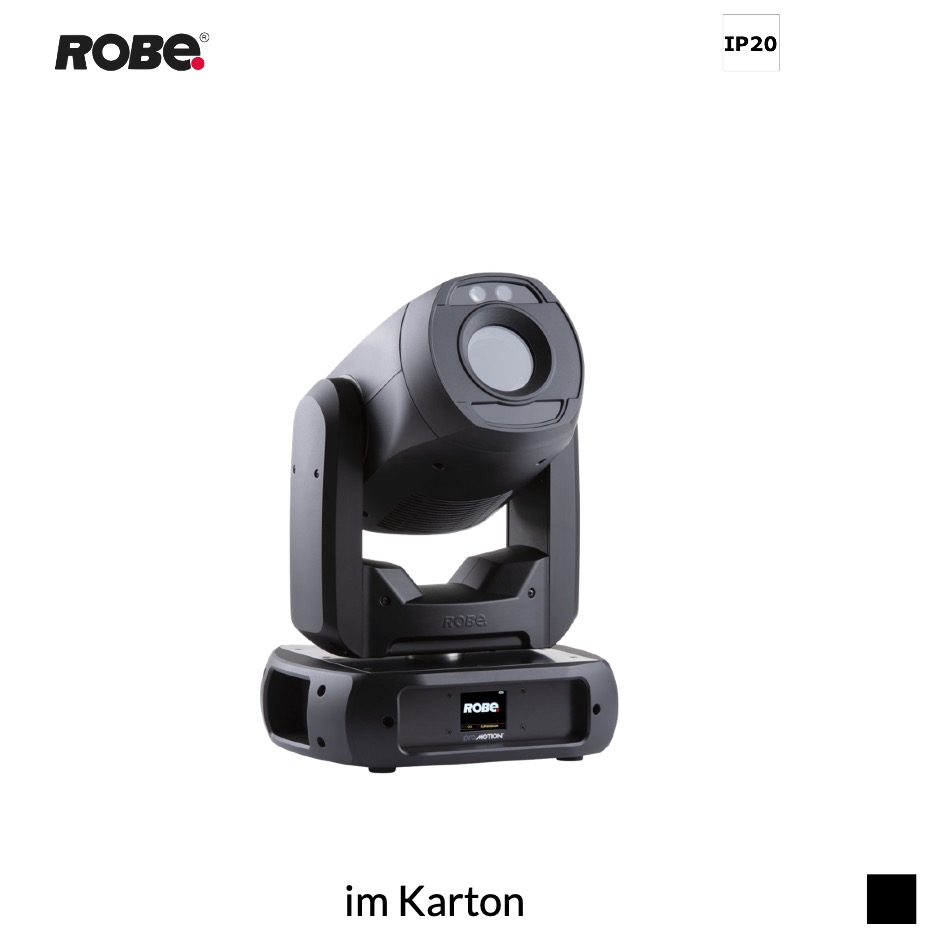 Robe Robin ProMotion, RGB, 3200K-9500K im Karton, schwarz
