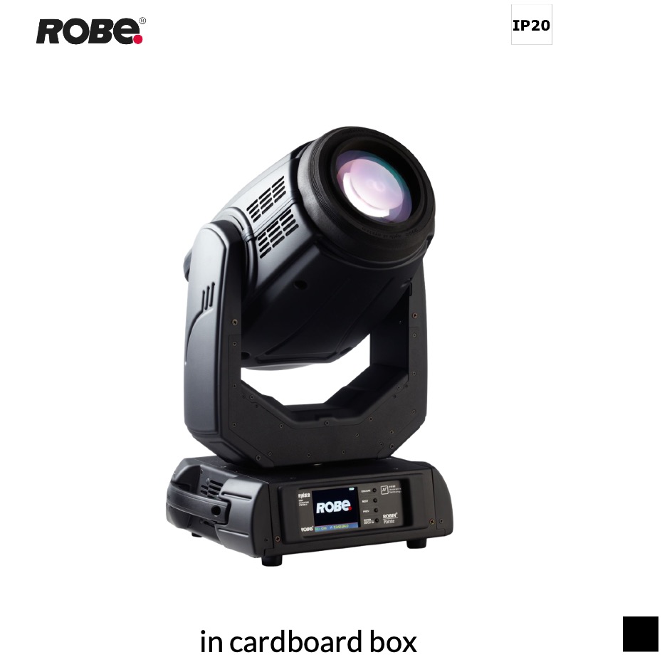 Robe Robin Pointe CRMX™, 7000K in cardboard box, black