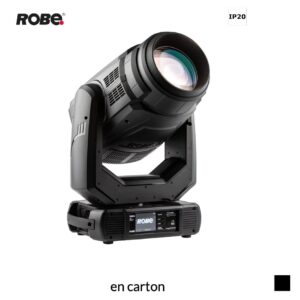 Robe Robin MegaPointe, 6300K en carton, noir