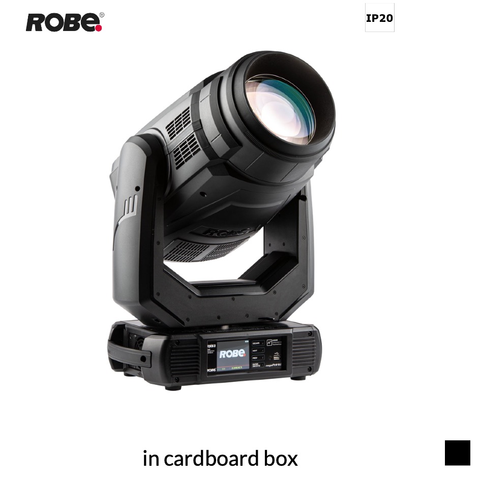 Robe Robin MegaPointe CRMX™, 6300K in cardboard box, black