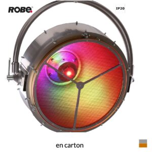 Robe PATT 2017, RGBW, 2700K-8000K en carton, brun argenté doré