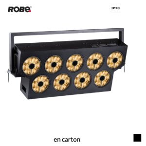 Robe SVOPATT avec Driver, RGBW+StrobeLED, 1700K-20000K en carton, noir