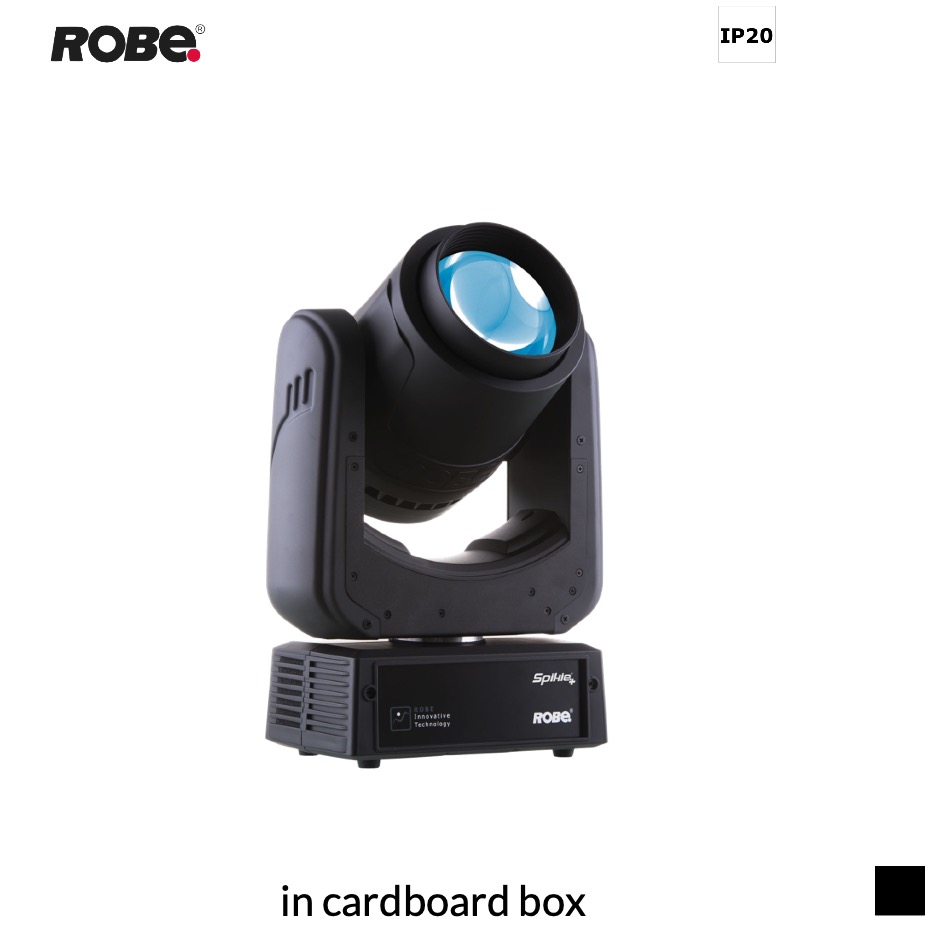 Robe Robin Spikie+, RGBW, 2700K-8000K in cardboard box, black