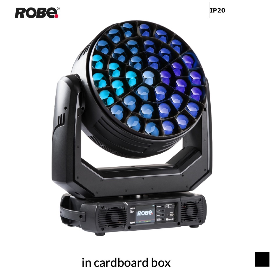 Robe Robin Tarrantula CRMX™ in cardboard box, black