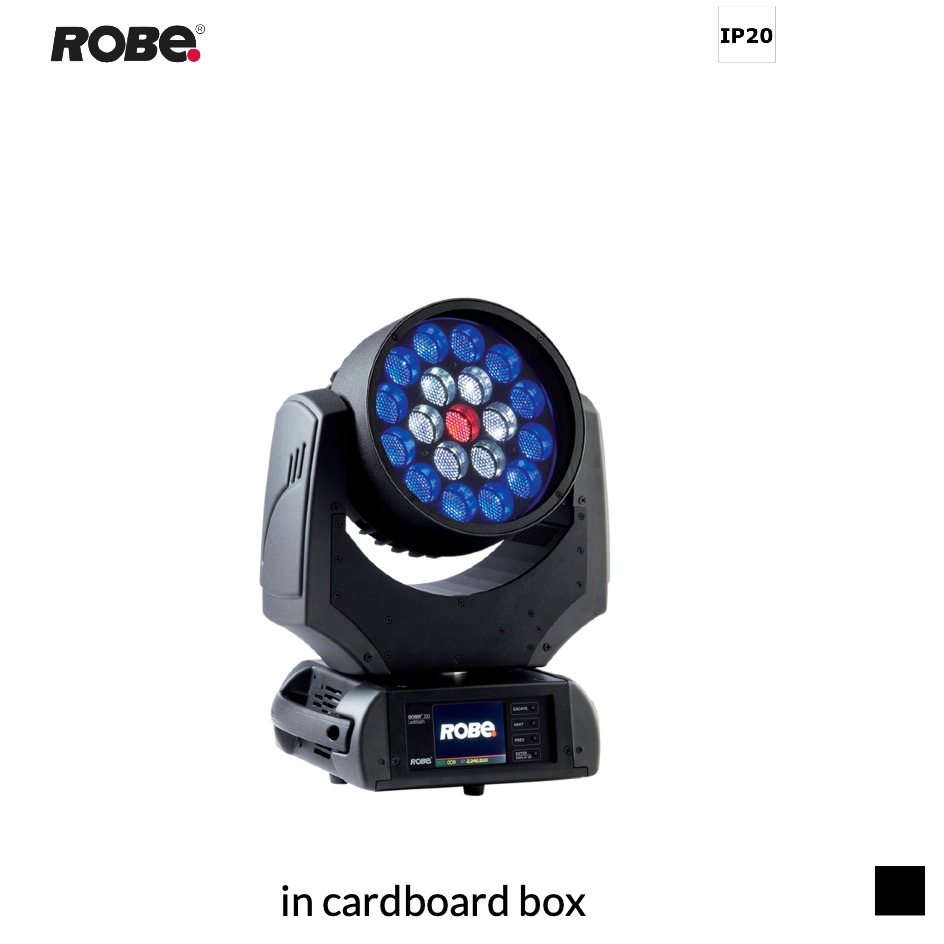 Robe Robin LEDWash 300X, RGBW in cardboard box, black