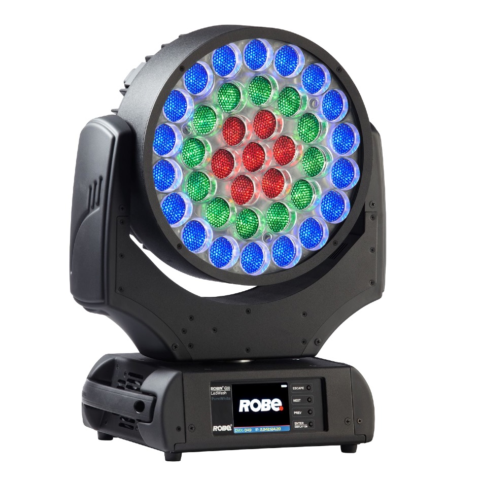 Robe Robin LEDWash 600X CRMX™, RGBW in cardboard box, black - Image 2