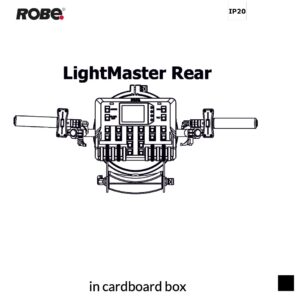 Robe Robin BMFL LightMaster REAR Kit Set in cardboard box, black