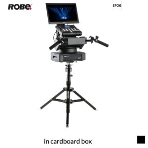 Robe RoboSpot BaseStation SET, incl. Tripod, Adaptor and Spigot in cardboard box, black