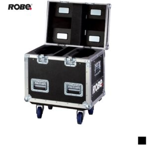 Robe Dual Top Loader Case for Robin 600X LEDWash, black