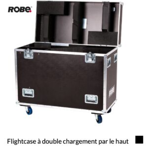 Robe PATT 2013 Flightcase à double chargement par le haut, noir