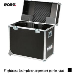 Robe PATT 2017 Flightcase à simple chargement par le haut, noir