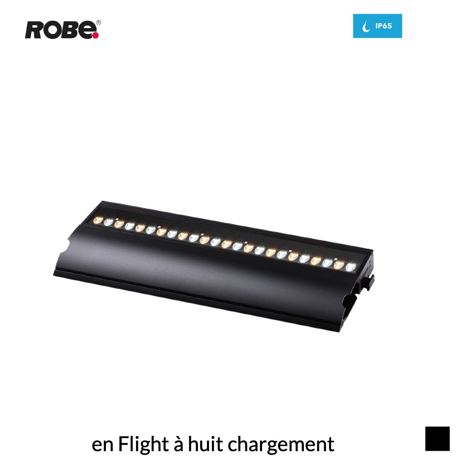 Robe Robin Footsie1 Slim CRMX™, TW, 2700K-6500K en Flight à huit chargement, noir