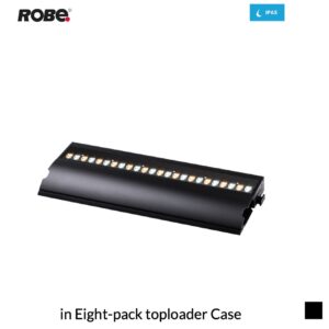 Robe Robin Footsie1 Slim CRMX™, TW, 2700K-6500K in Eight-pack toploader Case, black