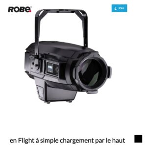 Robe Robin iT12™ Profile CRMX™ EP FE, RGBAL, 2700K-8000K en Flight à simple chargement par le haut, noir