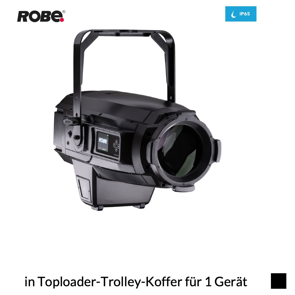 Robe Robin iT12™ Profile CRMX™ EP, RGBAL, 2700K-8000K in Toploader-Trolley-Koffer für 1 Gerät, schwarz