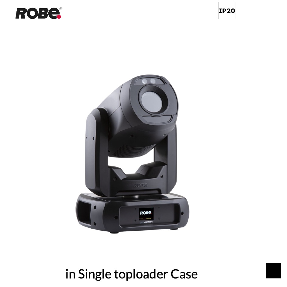 Robe Robin ProMotion ADM, RGB, 3200K-9500K in Single toploader Case, black