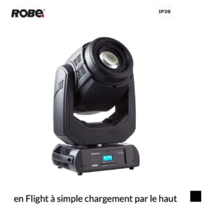 Robe Robin miniPointe, 8000K en Flight à simple chargement par le haut, noir