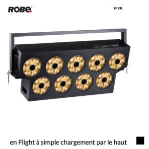 Robe SVOPATT avec Driver, RGBW+StrobeLED, 1700K-20000K en Flight à simple chargement par le haut, noir