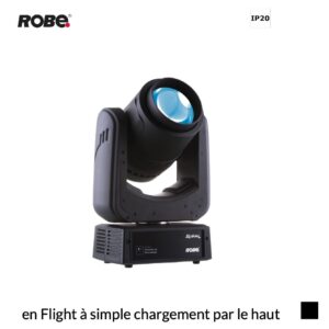 Robe Robin Spikie+, RGBW, 2700K-8000K en Flight à simple chargement par le haut, noir