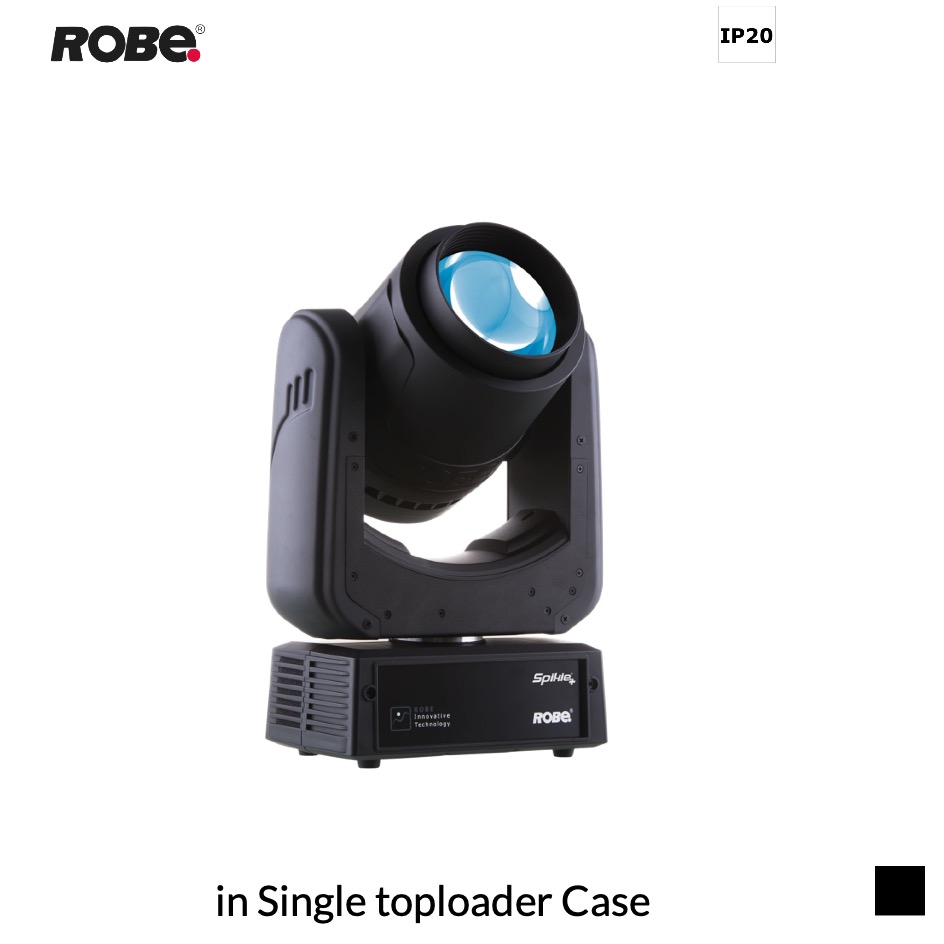 Robe Robin Spikie+, RGBW, 2700K-8000K in Single toploader Case, black